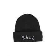 Zwart Iris Beanie Accessoire Ball , Black , Dames