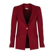 Klassieke Aansluitende Blazer Liu Jo , Red , Dames