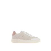 Stijlvolle Mandy Sneakers met Logo Detail Pinko , Beige , Dames