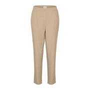 CelestSZ Cement Broek Saint Tropez , Beige , Dames