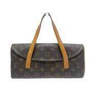 Pre-owned Canvas louis-vuitton-bags Louis Vuitton Vintage , Brown , Da...