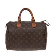 Pre-owned Canvas louis-vuitton-bags Louis Vuitton Vintage , Brown , Da...