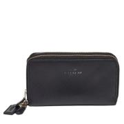 Pre-owned Leather wallets Coach Pre-owned , Black , Dames