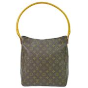 Pre-owned Canvas louis-vuitton-bags Louis Vuitton Vintage , Brown , Da...