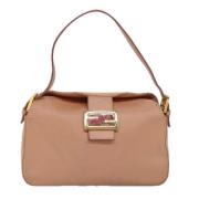 Pre-owned Leather fendi-bags Fendi Vintage , Pink , Dames