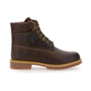 Premium Waterdichte Veterschoenen Bruin Timberland , Brown , Heren