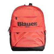 Rode Rugzak met Laptopvak Blauer , Red , Heren