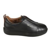 Stijlvolle Sneakers voor Mannen en Vrouwen Santoni , Black , Heren