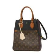 Pre-owned Canvas louis-vuitton-bags Louis Vuitton Vintage , Brown , Da...