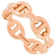 Pre-owned Rose Gold rings Hermès Vintage , Yellow , Unisex