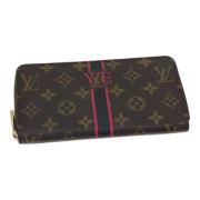 Pre-owned Canvas wallets Louis Vuitton Vintage , Brown , Dames