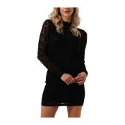 Zwarte Mini Jurk Tildemd Modström , Black , Dames