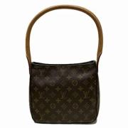 Pre-owned Canvas louis-vuitton-bags Louis Vuitton Vintage , Brown , Da...