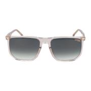 Italiaanse Stijl Zonnebril Vierkant Frame Carrera , Beige , Unisex