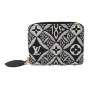 Pre-owned Canvas wallets Louis Vuitton Vintage , Black , Dames