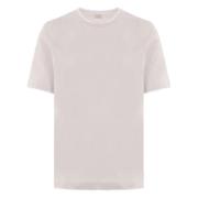 Sasso T-Shirt Bordini Eleventy , Beige , Heren