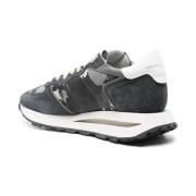 Grijze Camouflage Suède Sneaker Philippe Model , Gray , Heren