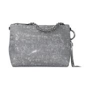 Zwarte Suède Glanzende Tas Jimmy Choo , Gray , Dames