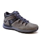 Goe-Tex Antraciet Leren Laars Timberland , Gray , Heren