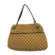 Pre-owned Canvas gucci-bags Gucci Vintage , Brown , Dames