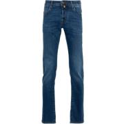 Denim Broek Nick Jacob Cohën , Blue , Heren