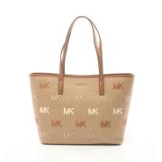 Pre-owned Leather totes Michael Kors Pre-owned , Beige , Dames