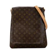 Pre-owned Canvas louis-vuitton-bags Louis Vuitton Vintage , Brown , Da...