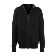 Zwarte Katoenen Sweatshirt Ss22 Rick Owens , Black , Heren