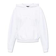 Katoenen hoodie Marc Jacobs , White , Dames