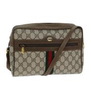 Pre-owned Canvas gucci-bags Gucci Vintage , Beige , Dames