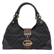 Pre-owned Canvas gucci-bags Gucci Vintage , Black , Dames