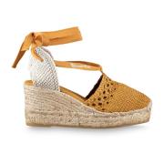 Valenciana Sandalen Espadrilles , Brown , Dames