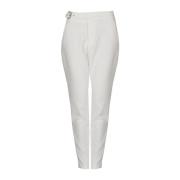 Elegante Slim Fit Broek Liu Jo , White , Dames