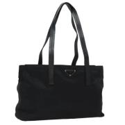 Pre-owned Nylon totes Prada Vintage , Black , Dames