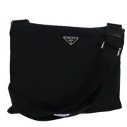 Pre-owned Nylon prada-bags Prada Vintage , Black , Dames