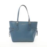 Pre-owned Leather totes Michael Kors Pre-owned , Blue , Dames