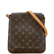 Pre-owned Canvas louis-vuitton-bags Louis Vuitton Vintage , Brown , Da...