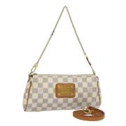 Pre-owned Canvas shoulder-bags Louis Vuitton Vintage , White , Dames