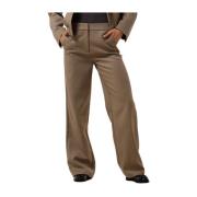 Wijde Broek Dames Bruin Harper & Yve , Brown , Dames