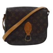 Pre-owned Canvas shoulder-bags Louis Vuitton Vintage , Brown , Dames