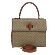 Pre-owned Canvas celine-bags Celine Vintage , Beige , Dames