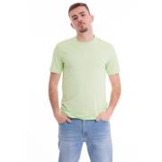 Casual Logo Print T-Shirt Emporio Armani EA7 , Green , Heren