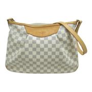 Pre-owned Canvas louis-vuitton-bags Louis Vuitton Vintage , White , Da...