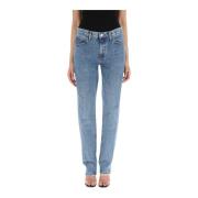 Slim Straight Leg Jeans Agolde , Blue , Dames