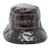 Pre-owned Cotton hats Gucci Vintage , Black , Dames