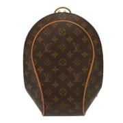 Pre-owned Canvas backpacks Louis Vuitton Vintage , Brown , Dames