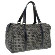 Pre-owned Canvas travel-bags Fendi Vintage , Blue , Dames