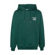 Hoodie met slogan, groen Drole de Monsieur , Green , Heren