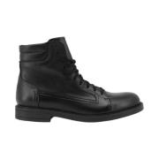 Lace-up Boots Duca di Morrone , Black , Heren