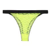 Kanten Slip met Elastische Tailleband Versace , Green , Dames